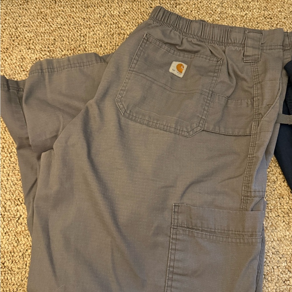 Carhartt Men's Cargo Pants in Gray